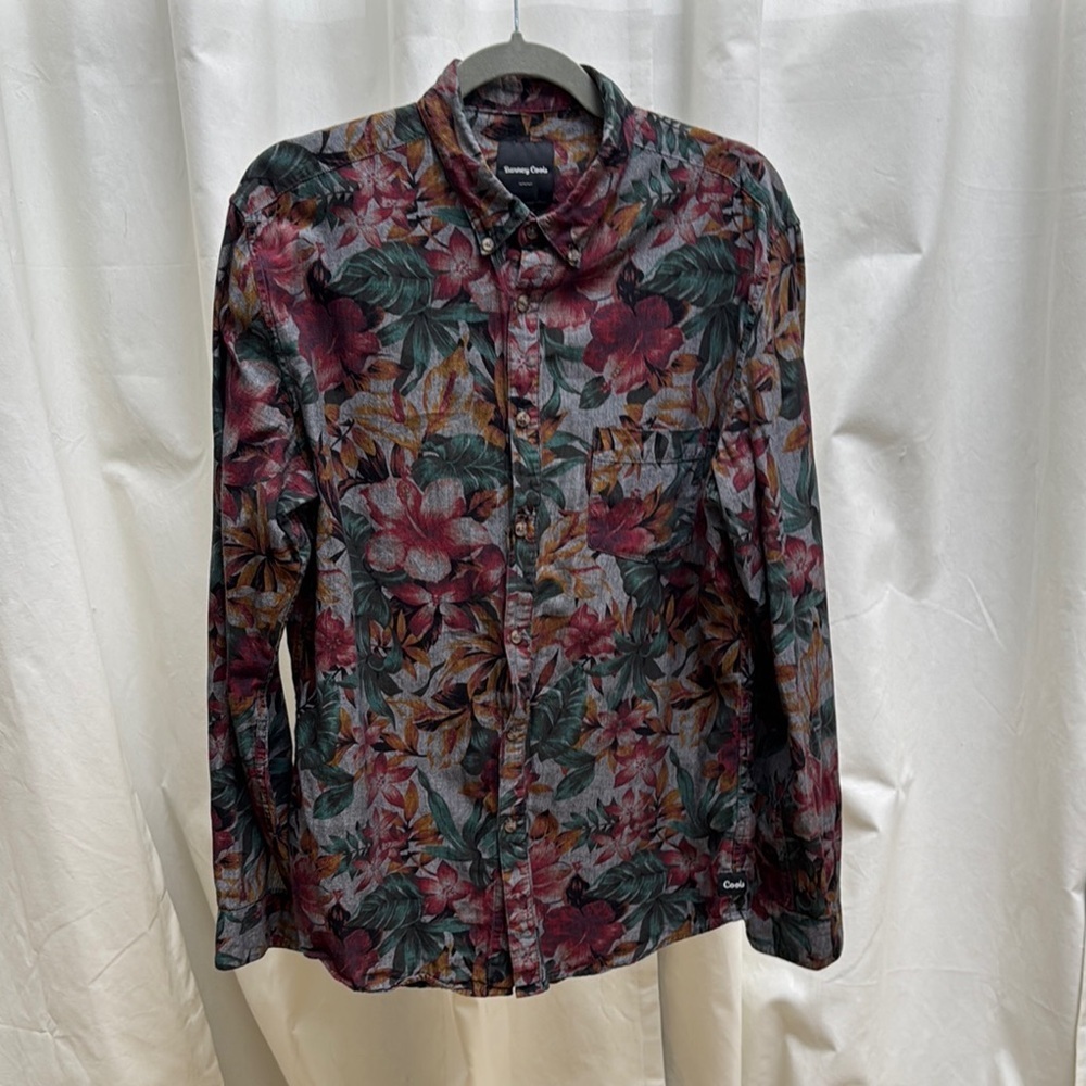Barney Cools Floral Button-Up Shirt